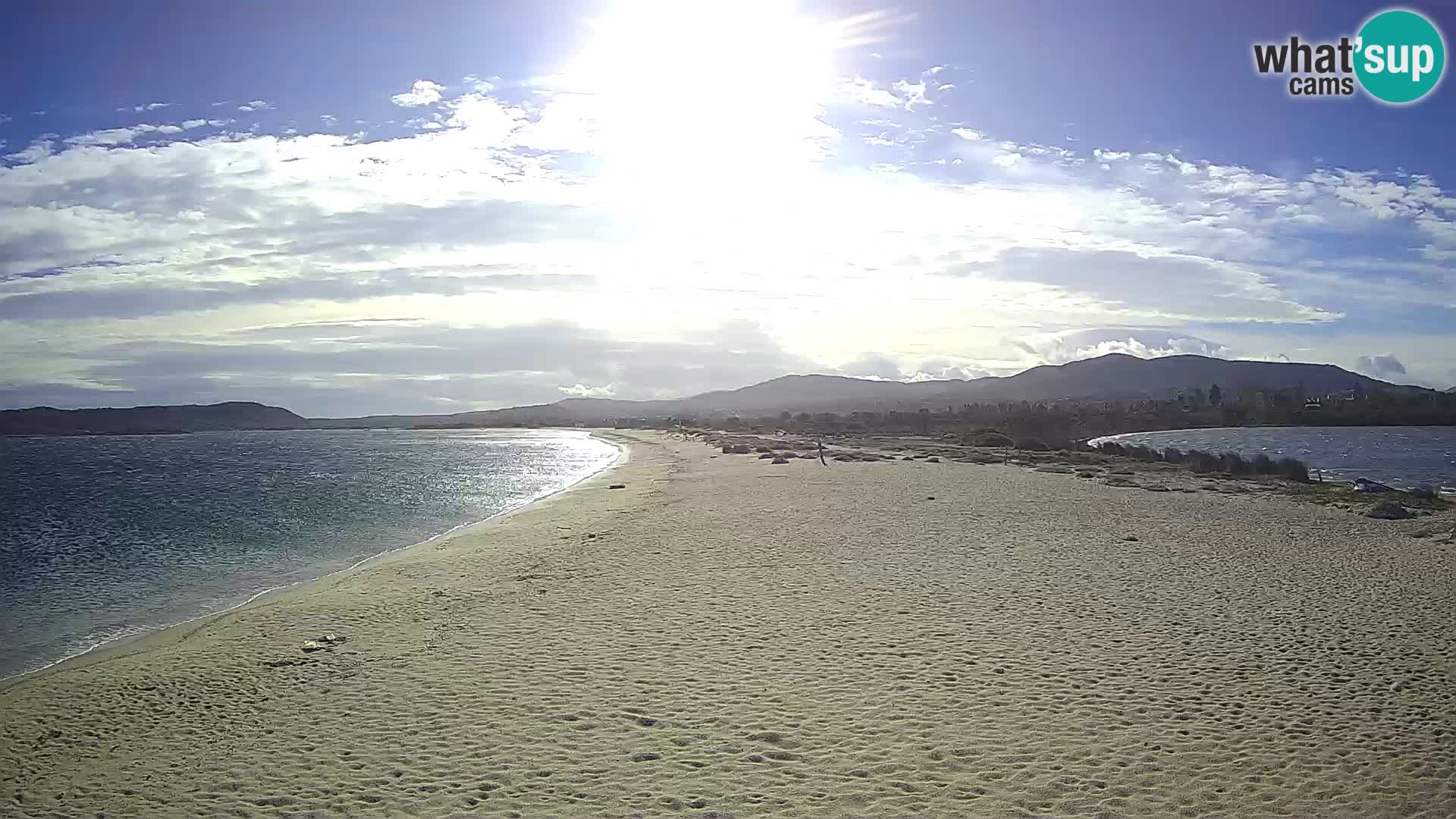 Olbia camera en vivo playa Le Saline – Cerdeña – Italia