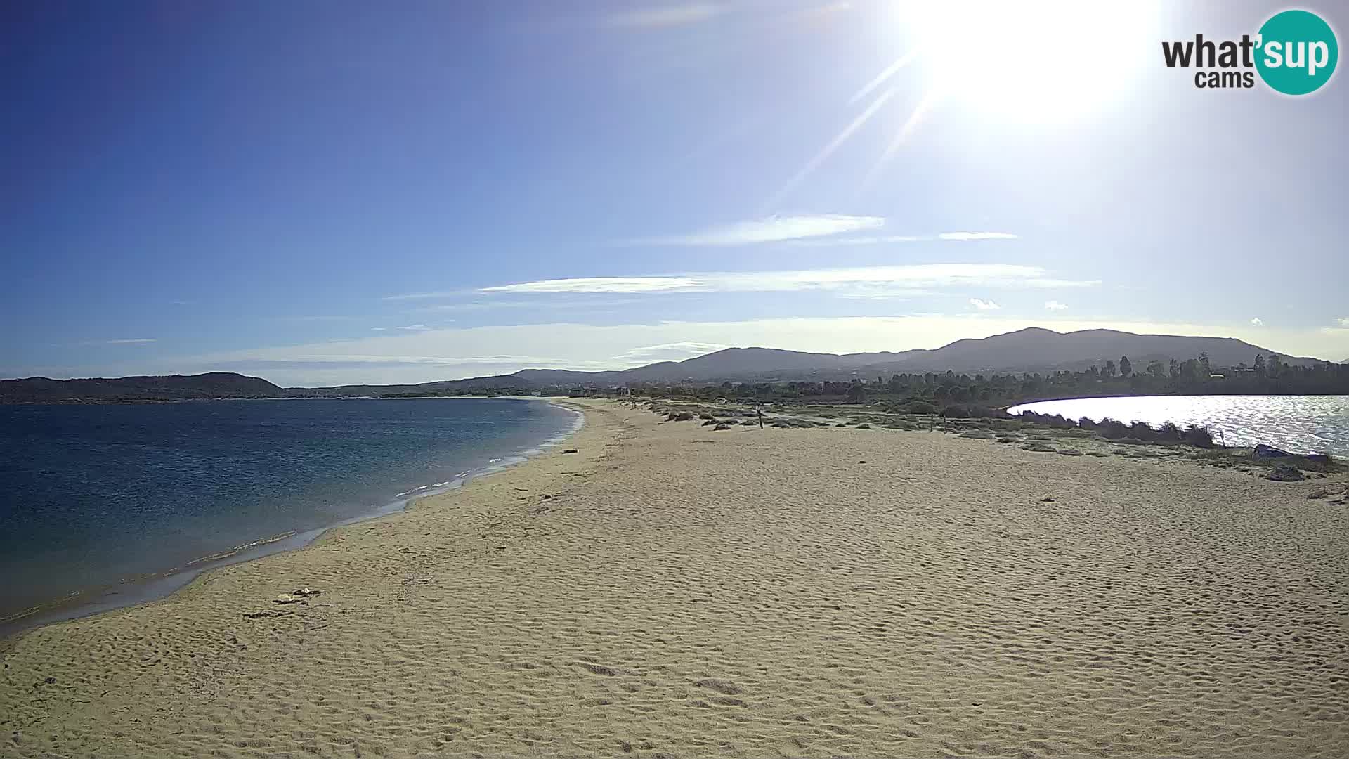 Olbia live webcam spiaggia Le Saline – Sardegna