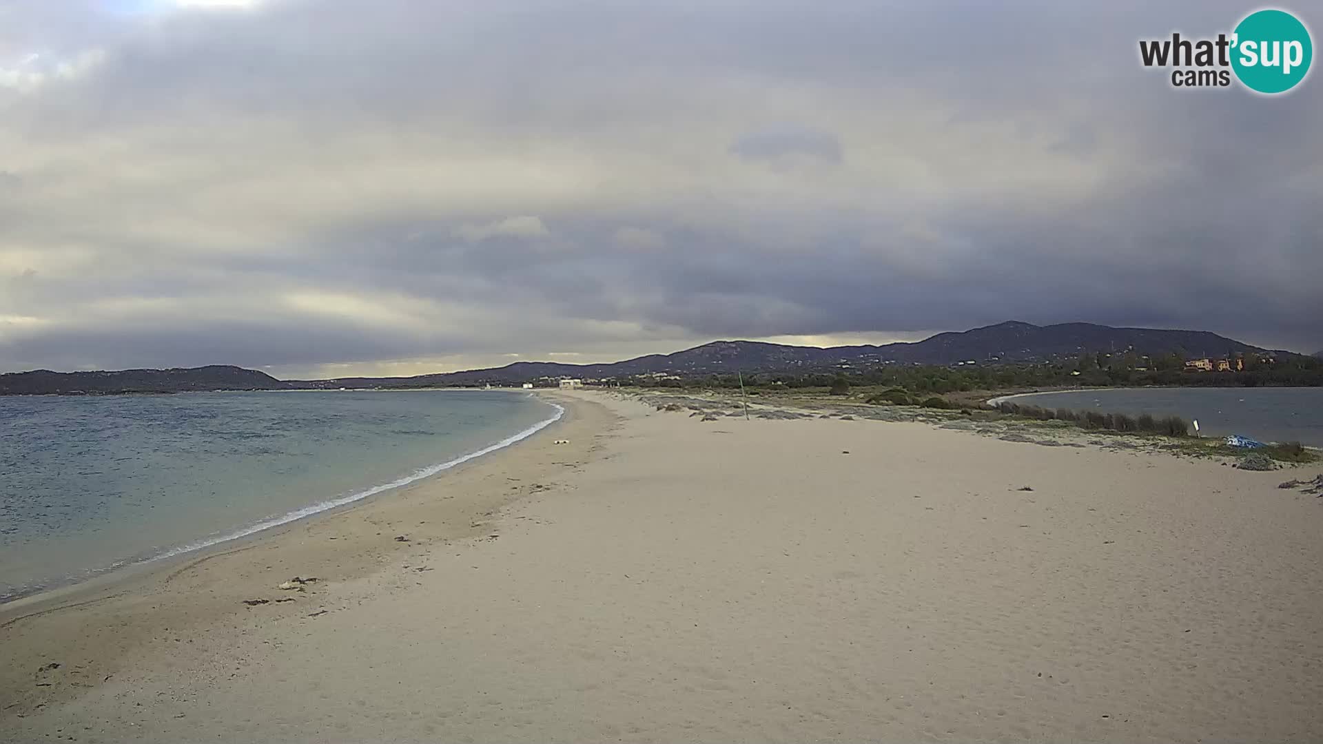 Olbia camera en vivo playa Le Saline – Cerdeña – Italia