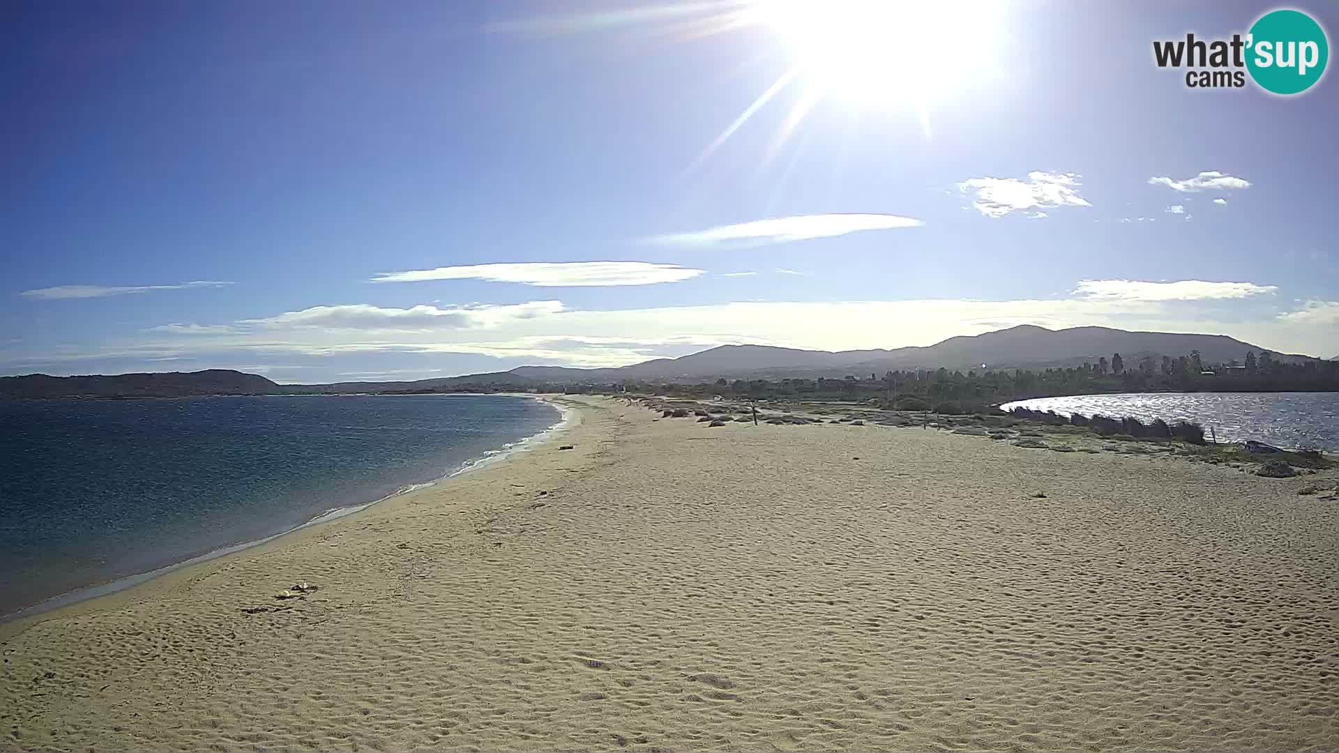 Olbia live webcam spiaggia Le Saline – Sardegna