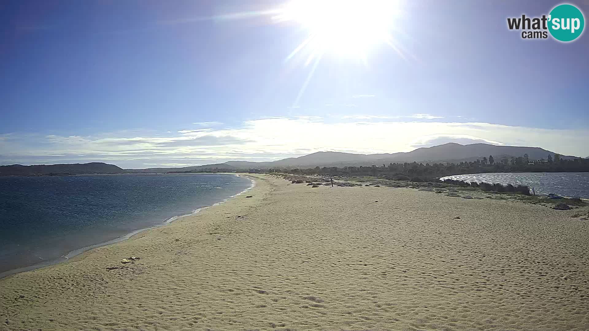 Olbia webcam Le Saline Strand – Sardinien – Italien