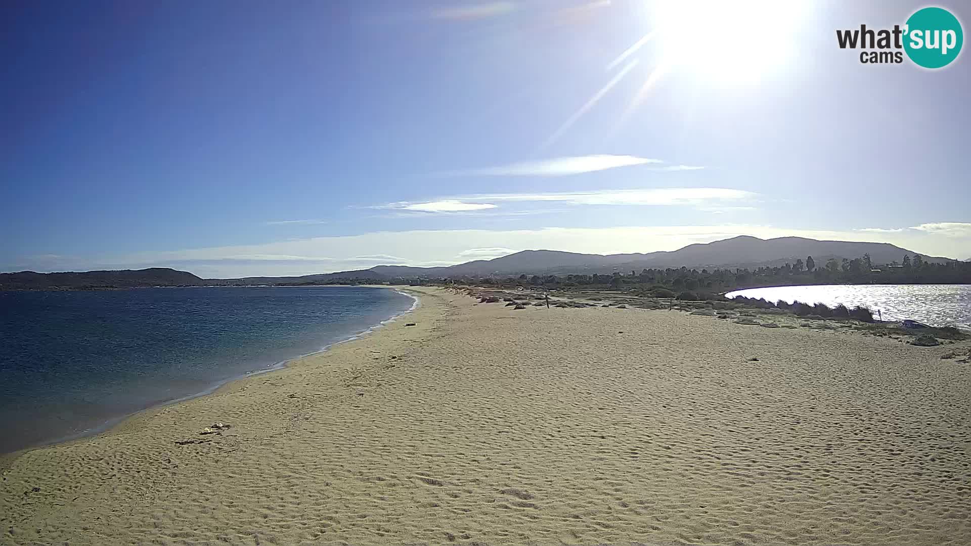 Olbia camera en vivo playa Le Saline – Cerdeña – Italia