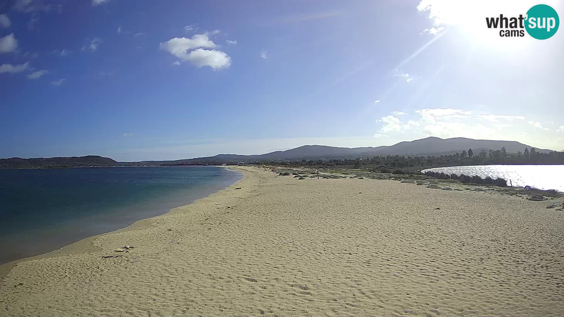 Olbia webcam Le Saline Strand – Sardinien – Italien