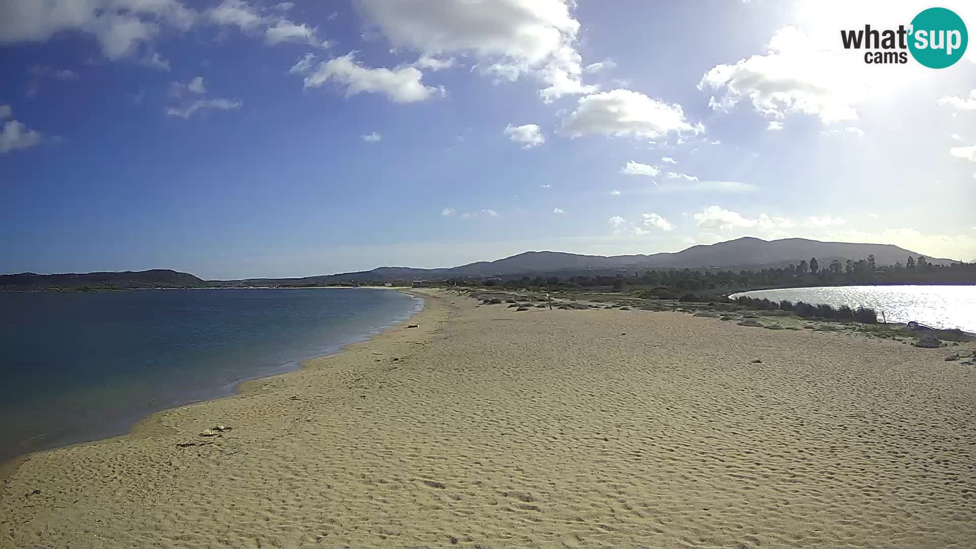 Olbia live webcam spiaggia Le Saline – Sardegna