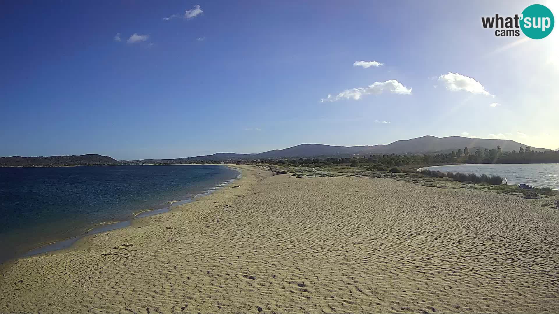 Olbia web kamera plaža Le Saline – Sardinija – Italija