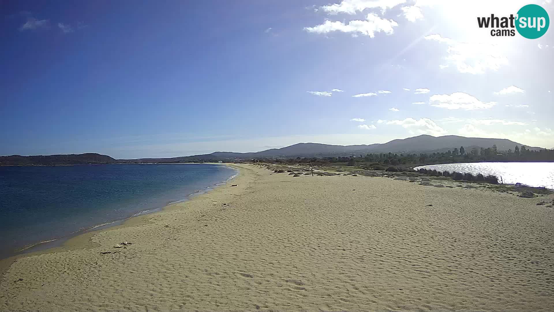 Olbia live webcam spiaggia Le Saline – Sardegna