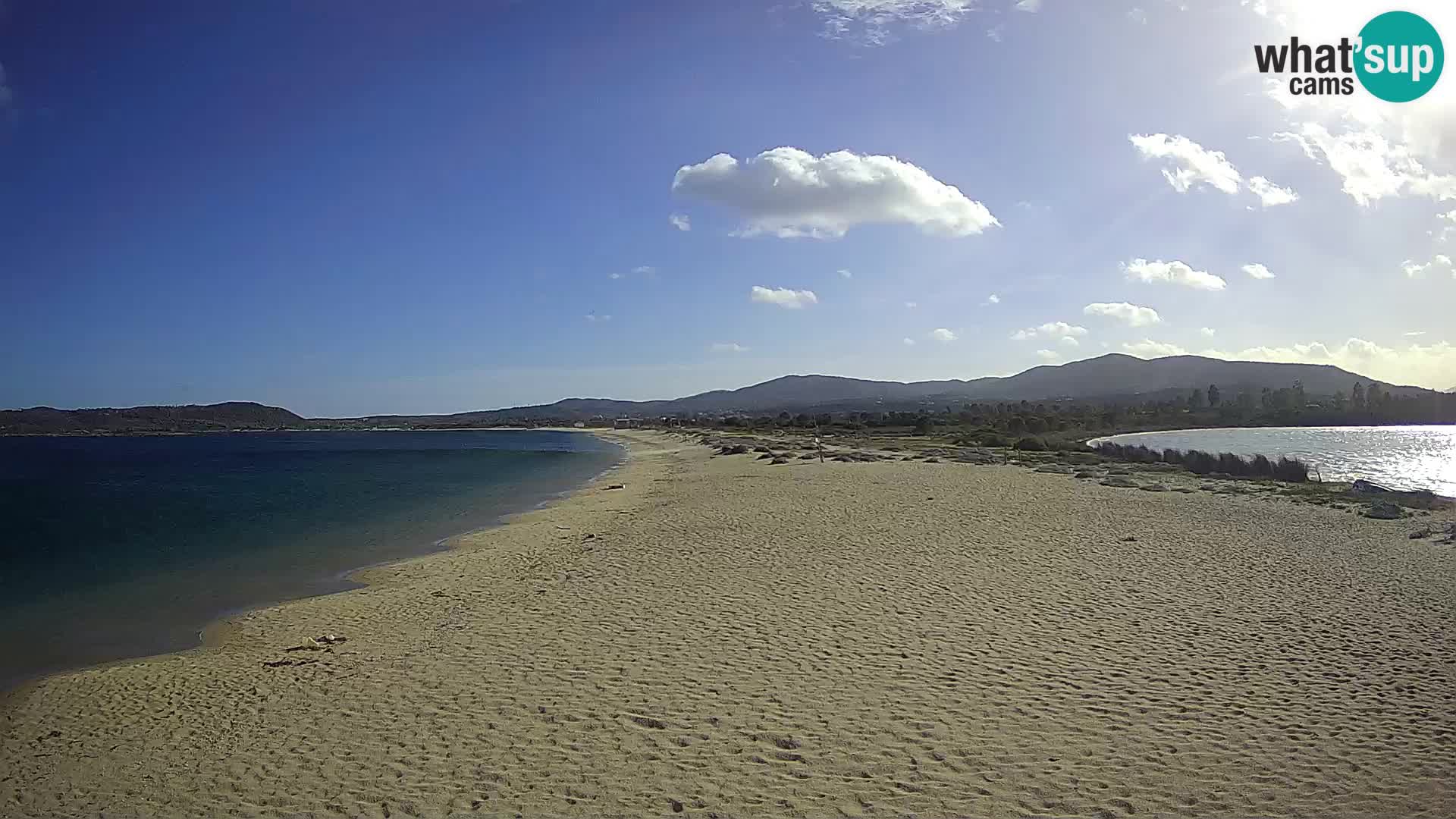 Olbia web kamera plaža Le Saline – Sardinija – Italija