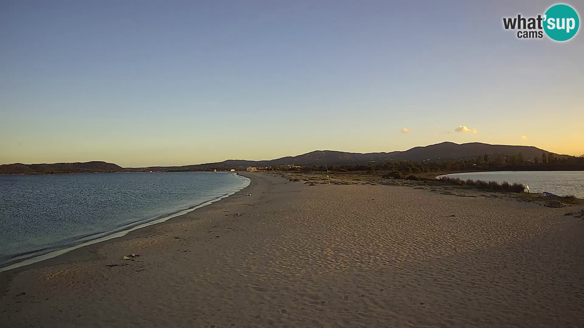 Olbia web kamera plaža Le Saline – Sardinija – Italija