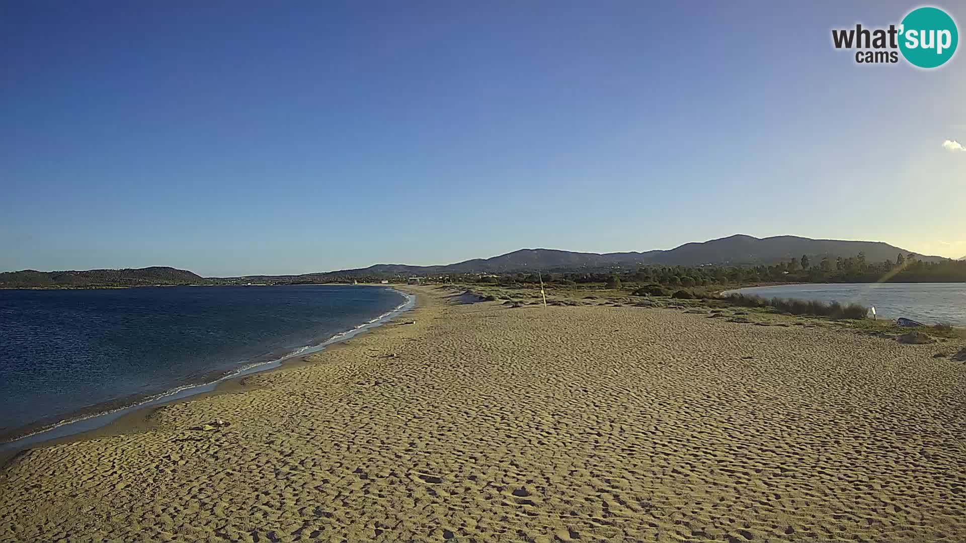 Olbia webcam Le Saline Strand – Sardinien – Italien