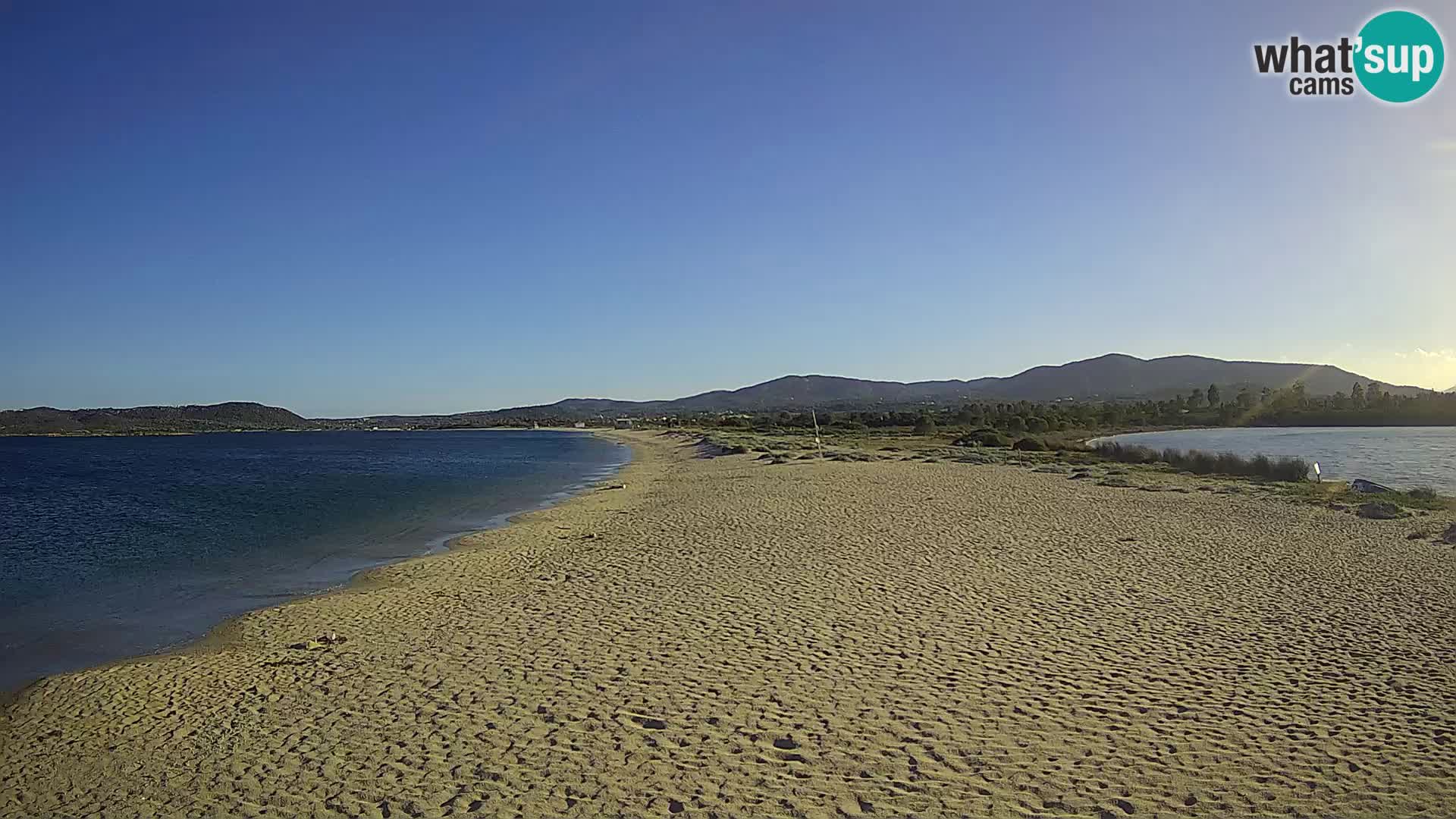 Olbia webcam Le Saline Strand – Sardinien – Italien