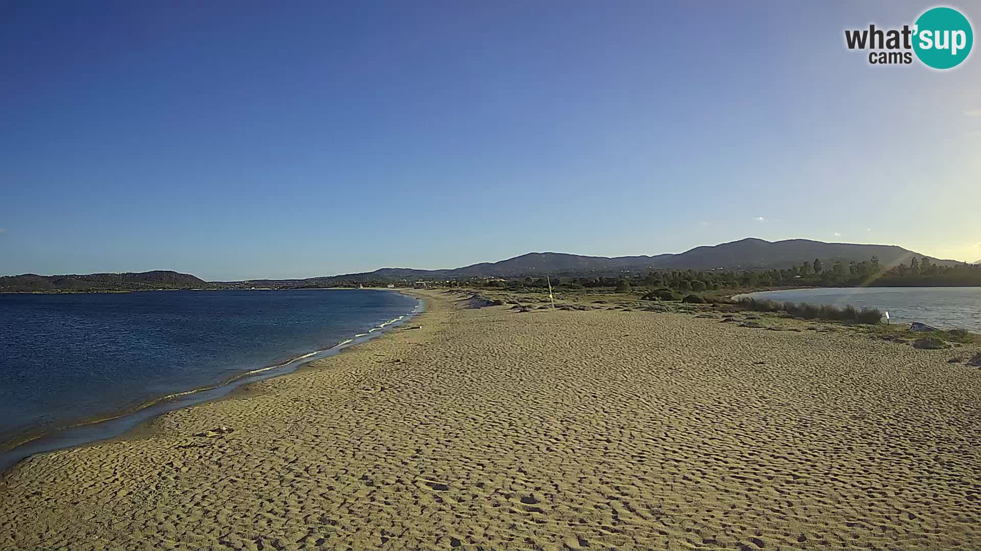 Olbia camera en vivo playa Le Saline – Cerdeña – Italia