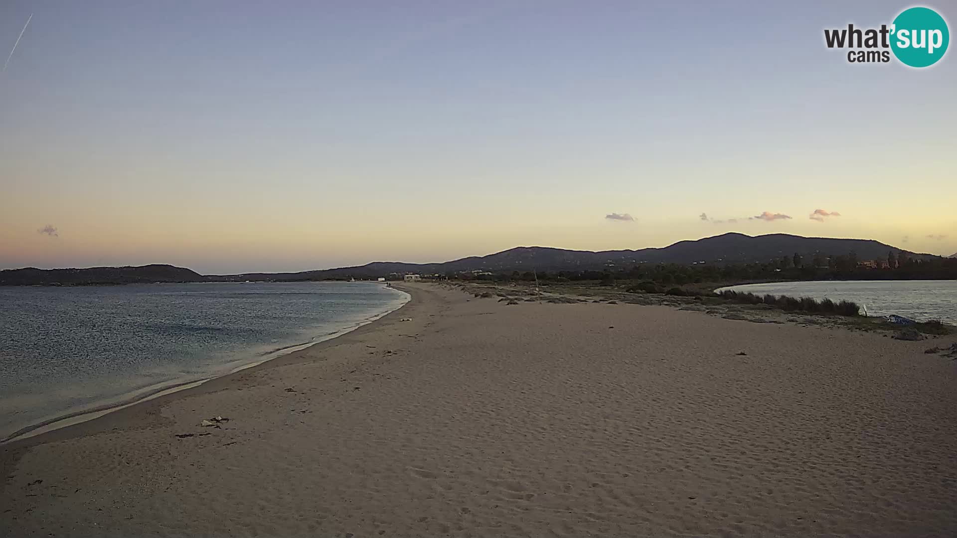 Olbia live webcam spiaggia Le Saline – Sardegna