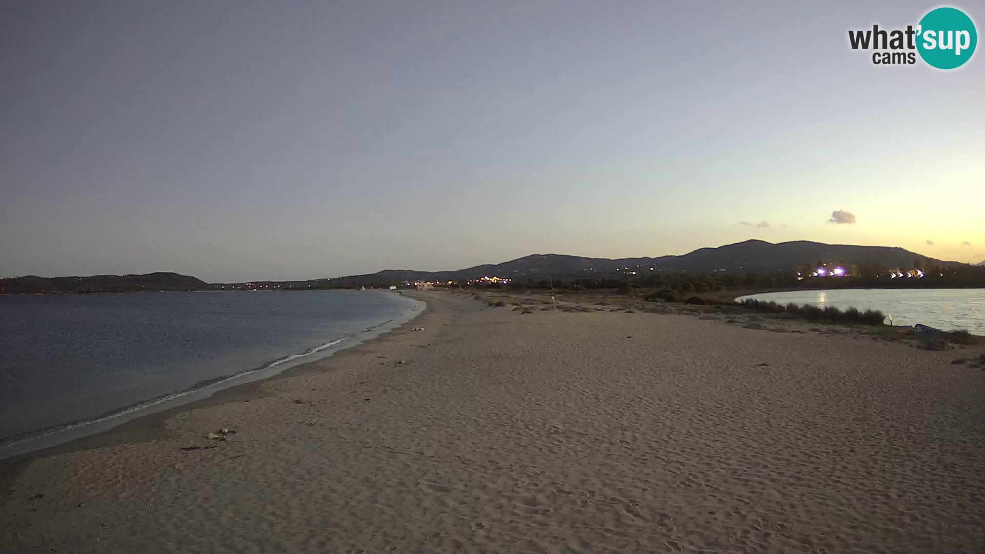 Olbia spletna kamera plaža Le Saline – Sardinija – Italija