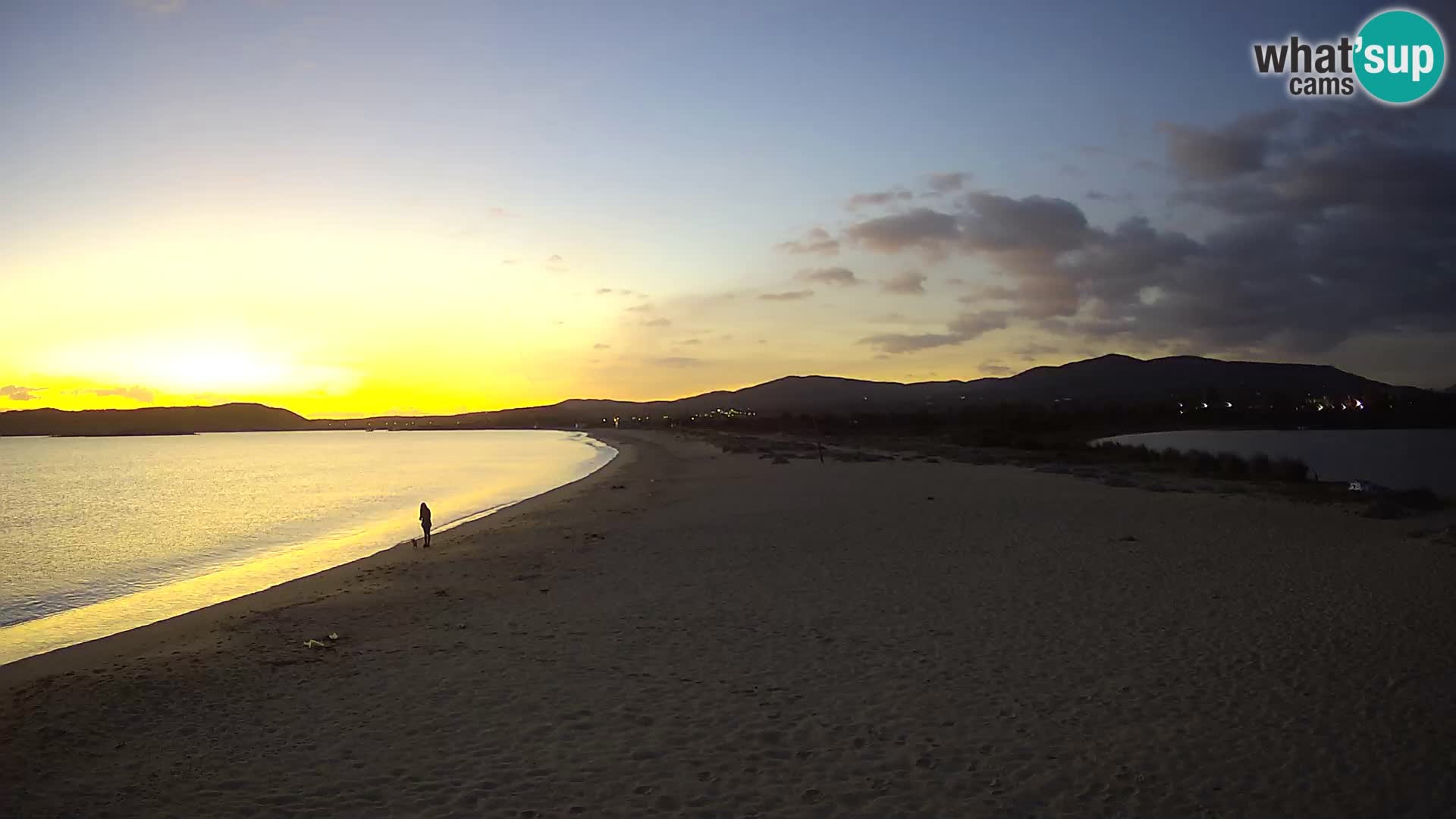 Olbia live webcam spiaggia Le Saline – Sardegna