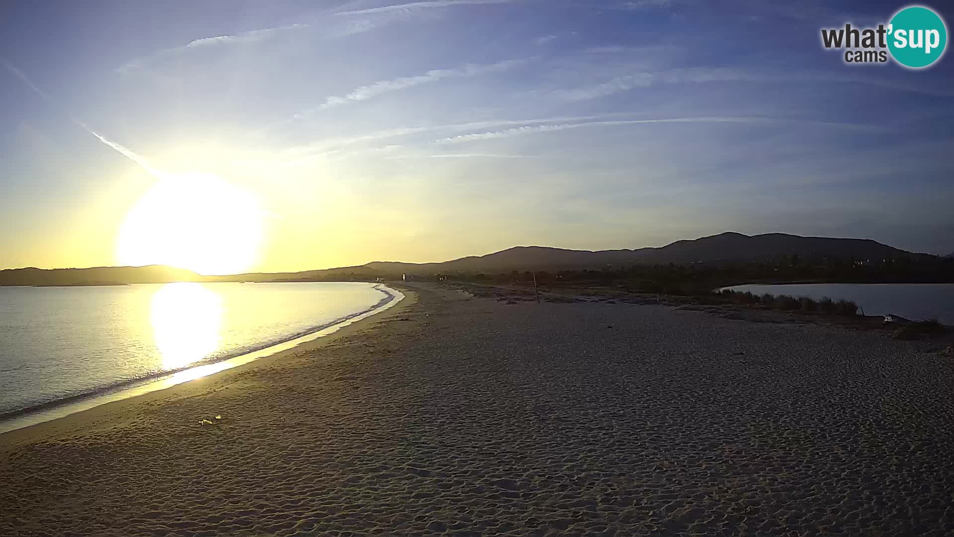 Olbia web kamera plaža Le Saline – Sardinija – Italija