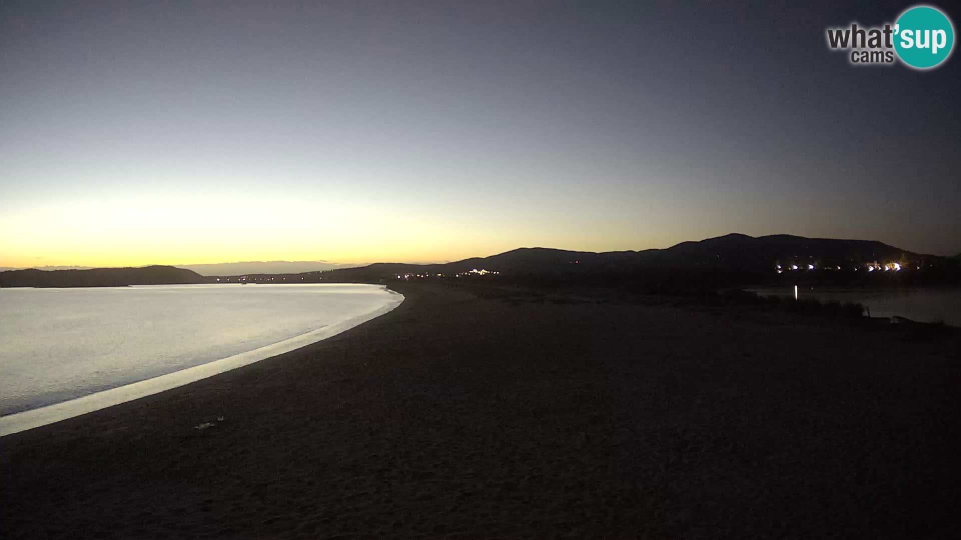 Olbia live webcam spiaggia Le Saline – Sardegna