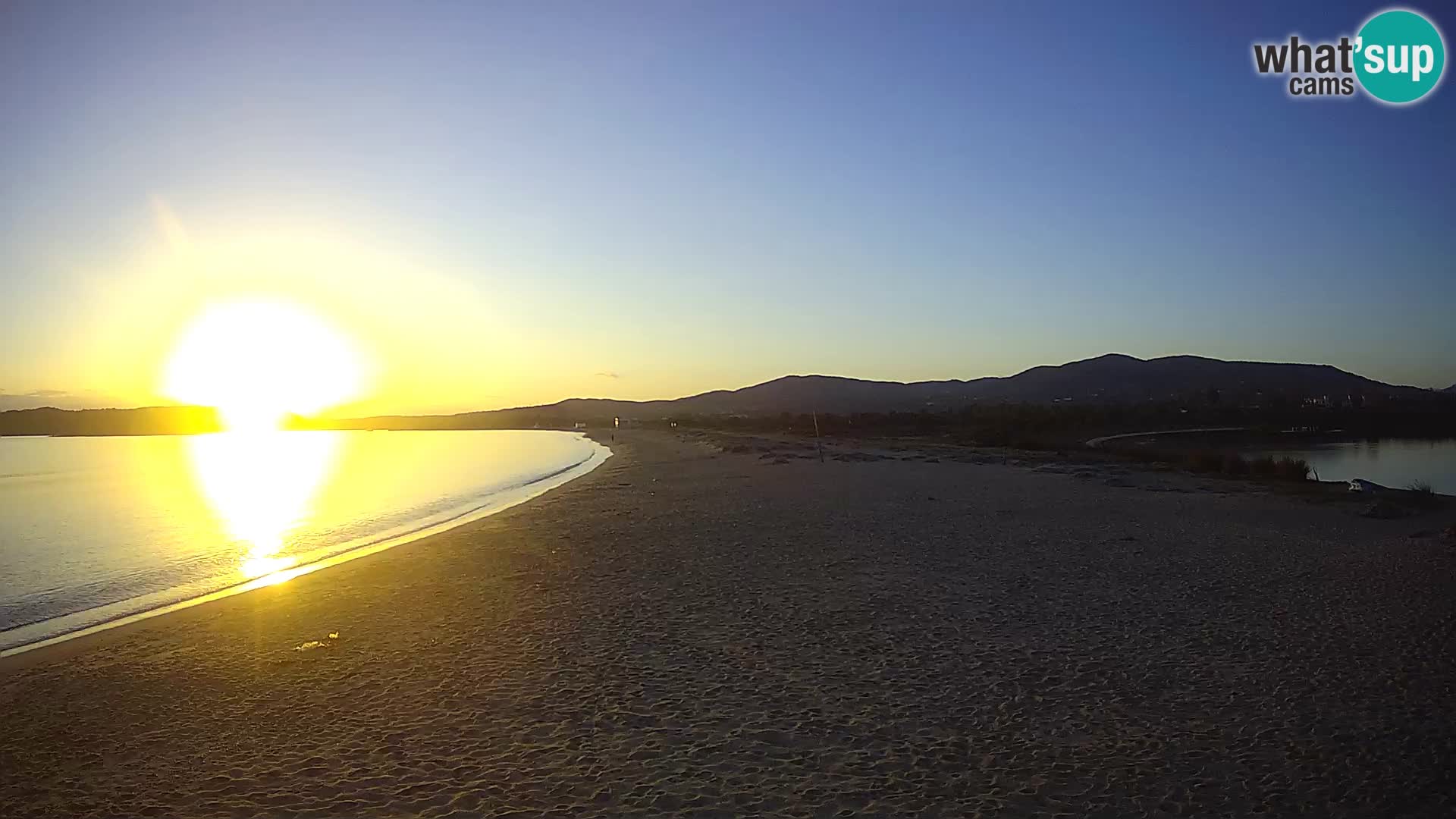 Olbia webcam Le Saline Strand – Sardinien – Italien