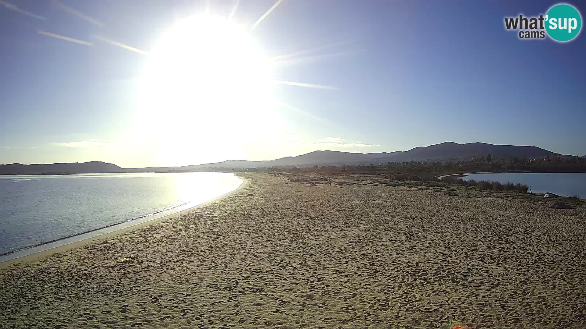 Olbia web kamera plaža Le Saline – Sardinija – Italija