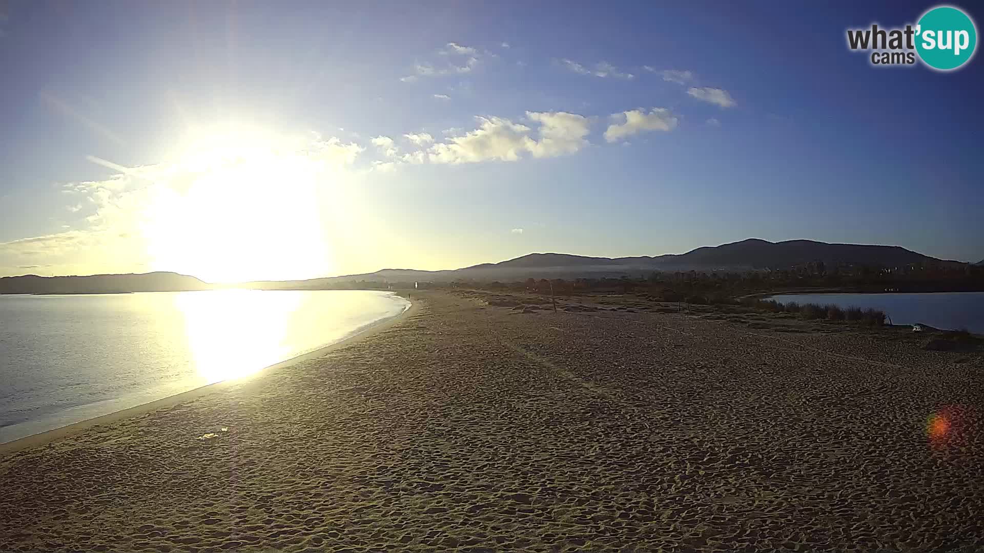 Olbia camera en vivo playa Le Saline – Cerdeña – Italia