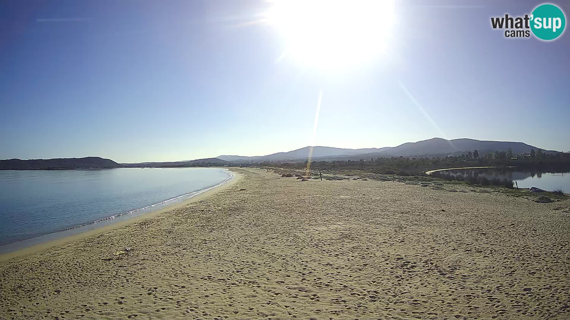 Olbia live webcam spiaggia Le Saline – Sardegna