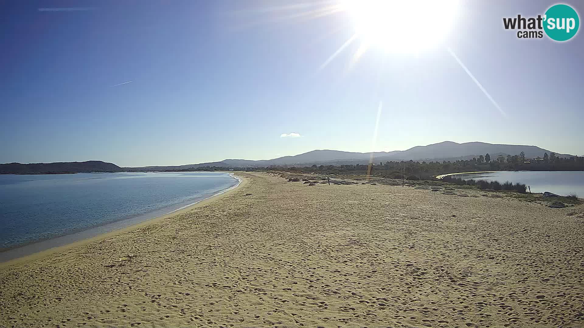 Olbia web kamera plaža Le Saline – Sardinija – Italija