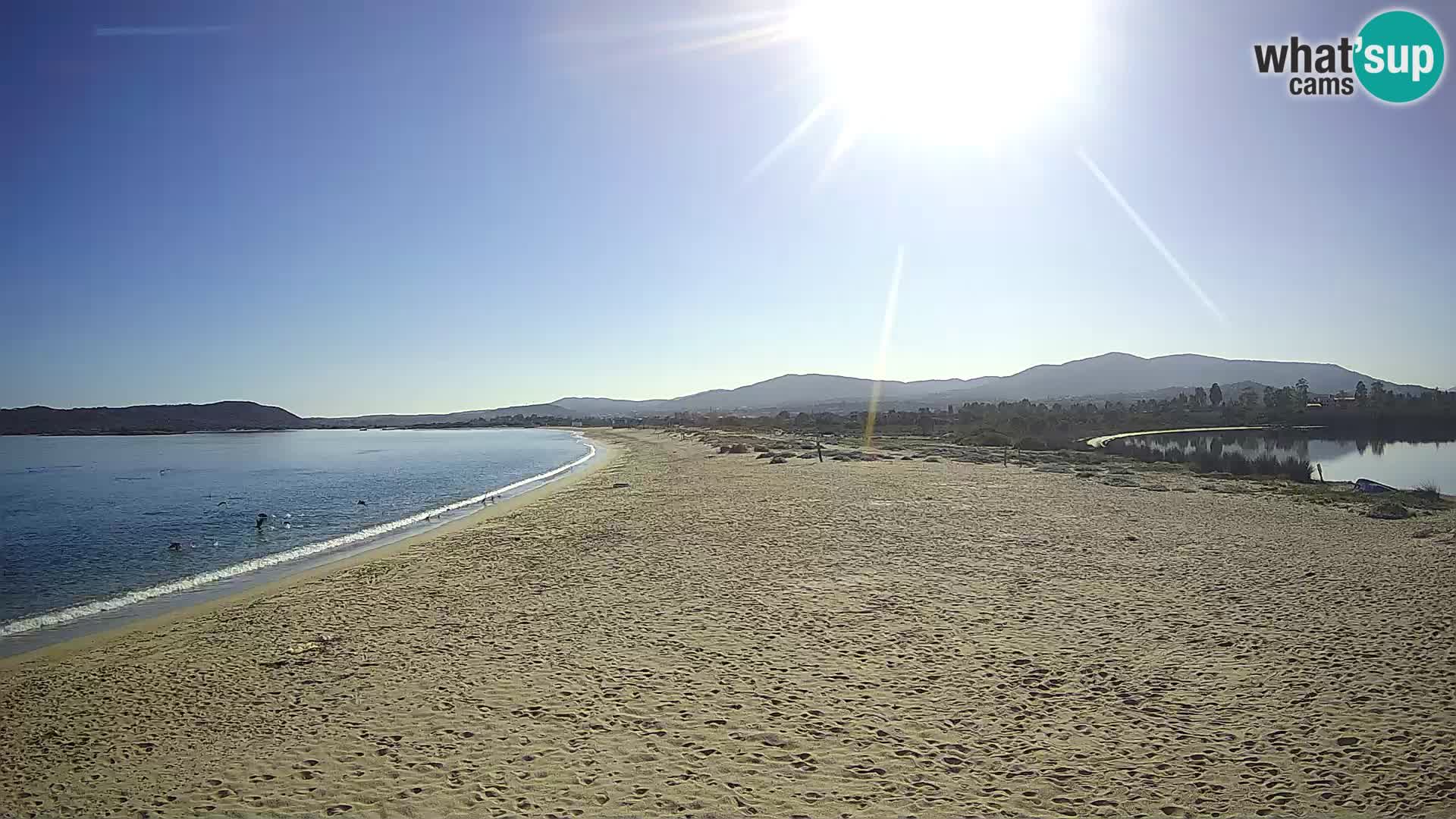 Olbia live webcam spiaggia Le Saline – Sardegna