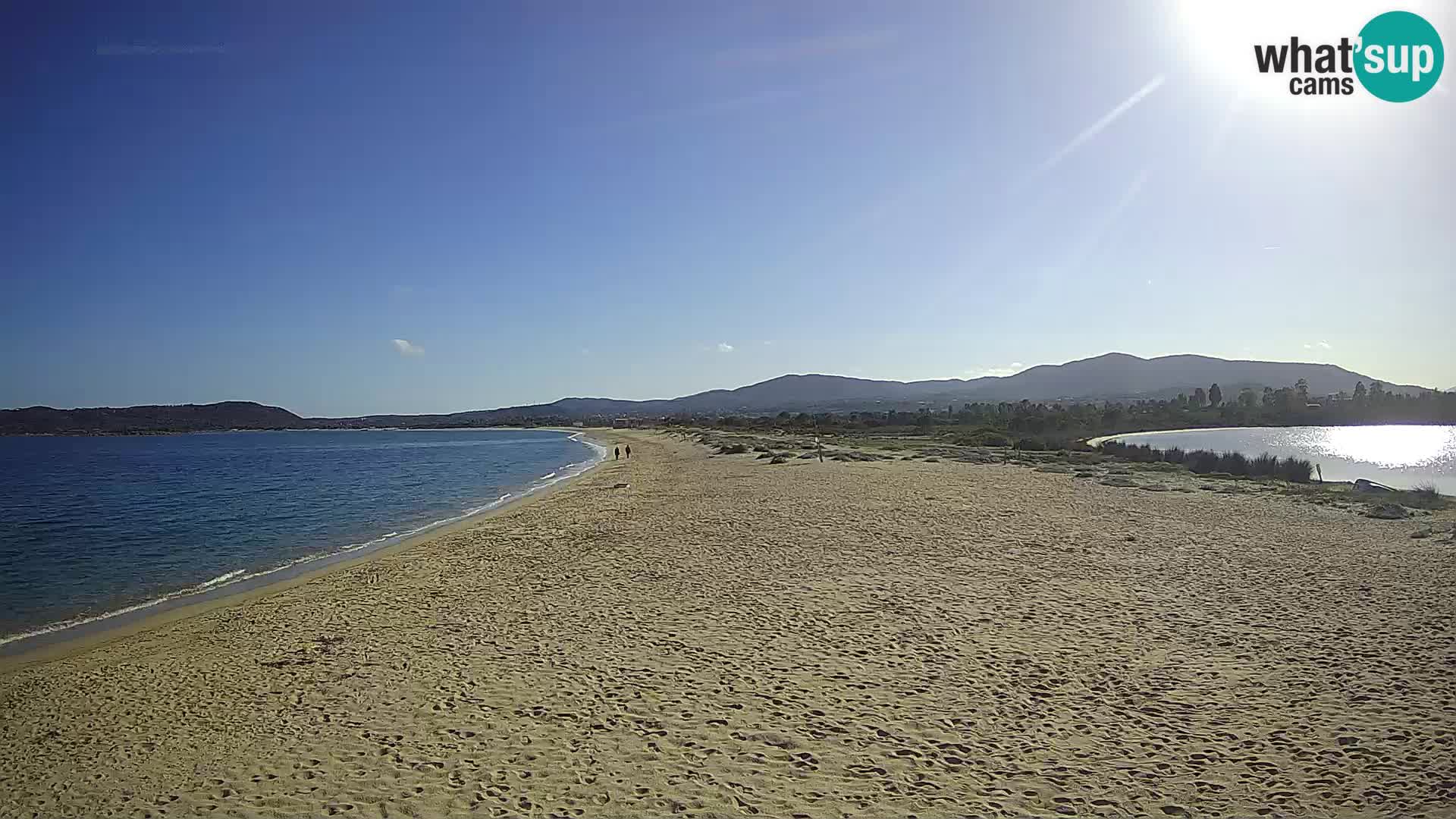 Olbia spletna kamera plaža Le Saline – Sardinija – Italija