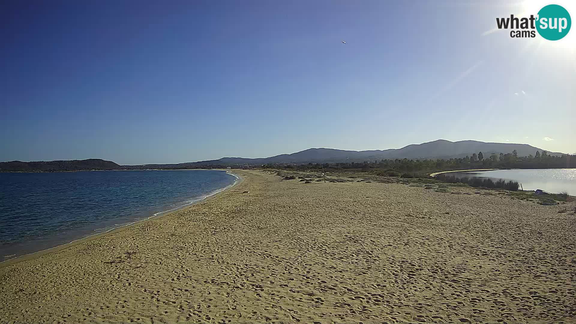 Olbia live webcam spiaggia Le Saline – Sardegna