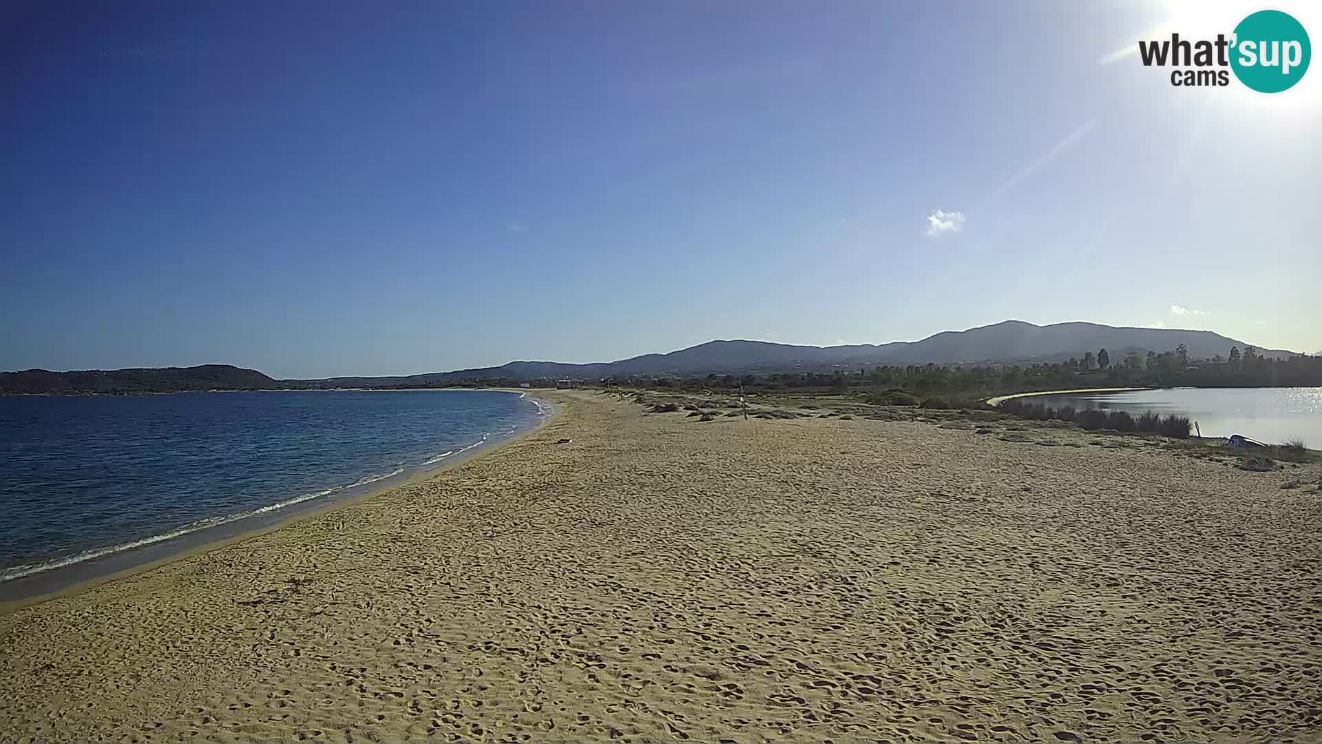 Olbia spletna kamera plaža Le Saline – Sardinija – Italija