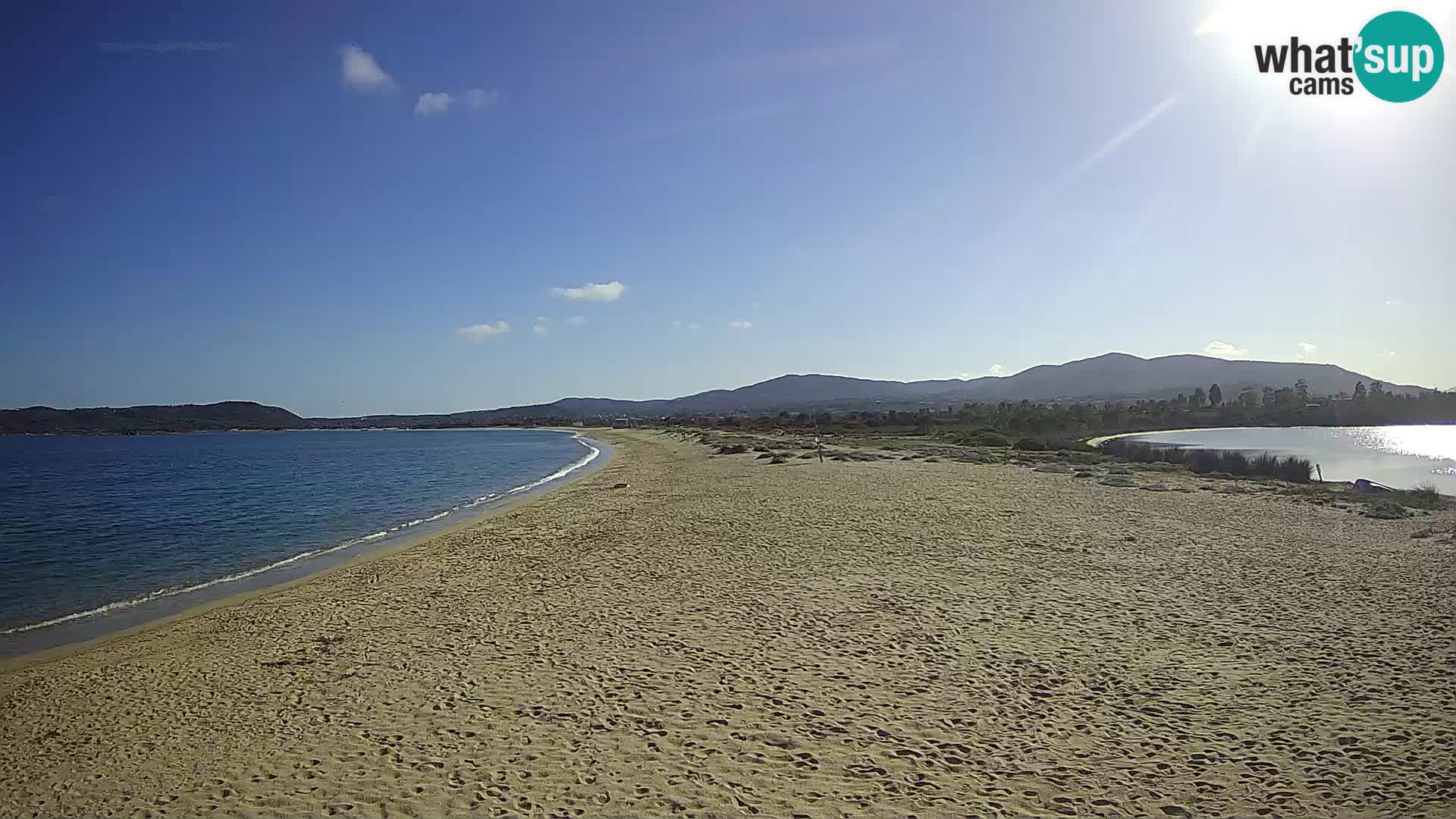 Olbia camera en vivo playa Le Saline – Cerdeña – Italia