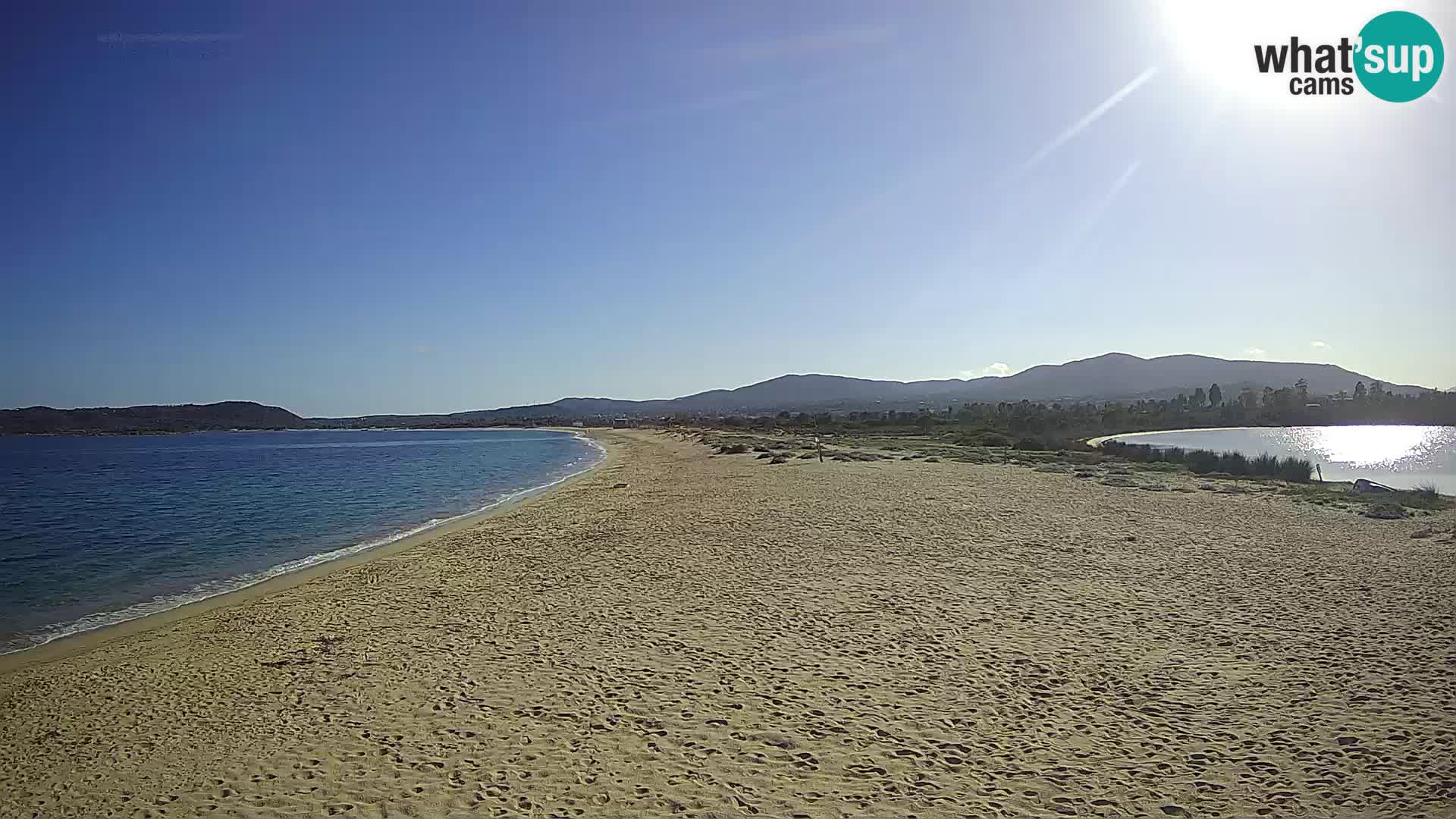 Olbia web kamera plaža Le Saline – Sardinija – Italija