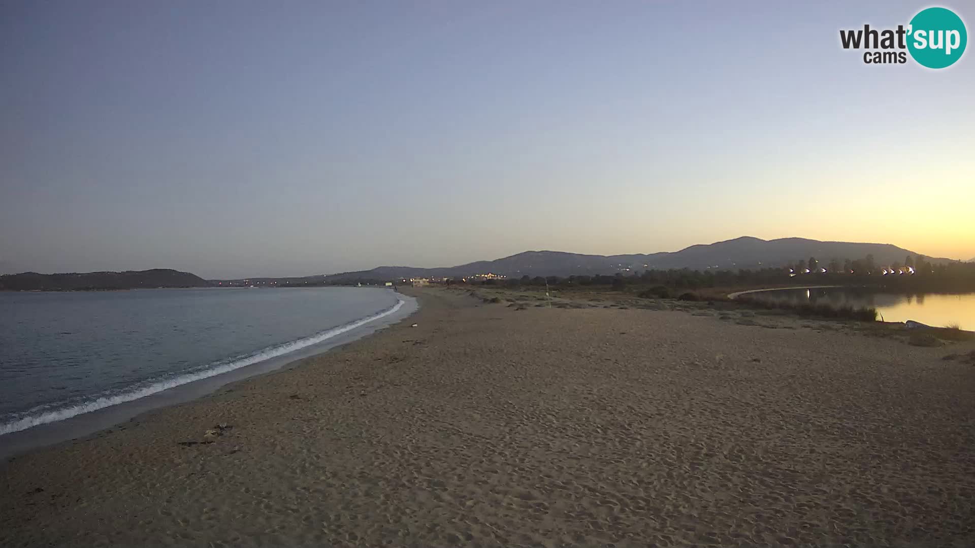 Olbia live webcam spiaggia Le Saline – Sardegna