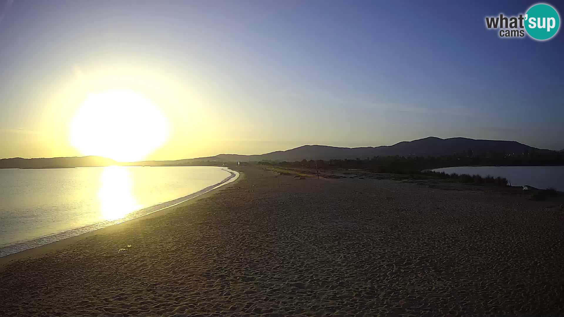 Olbia webcam Le Saline Strand – Sardinien – Italien