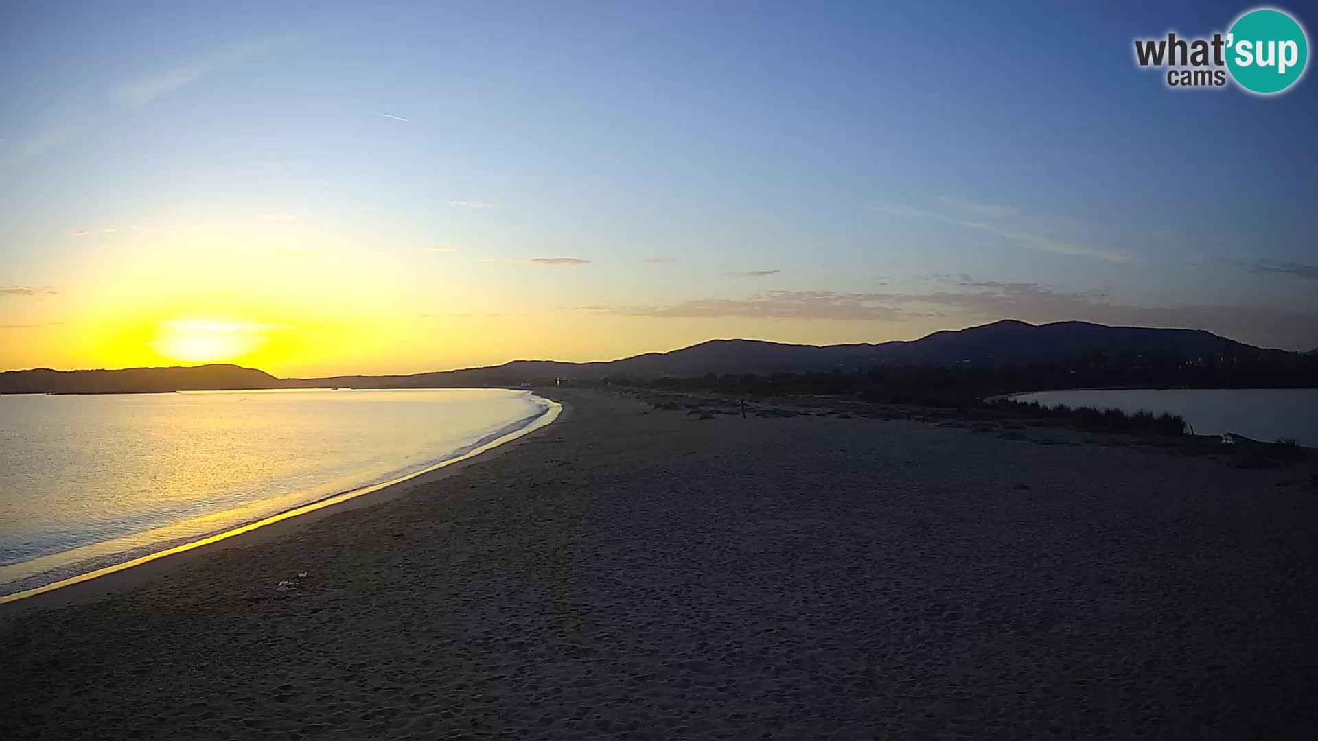 Olbia web kamera plaža Le Saline – Sardinija – Italija