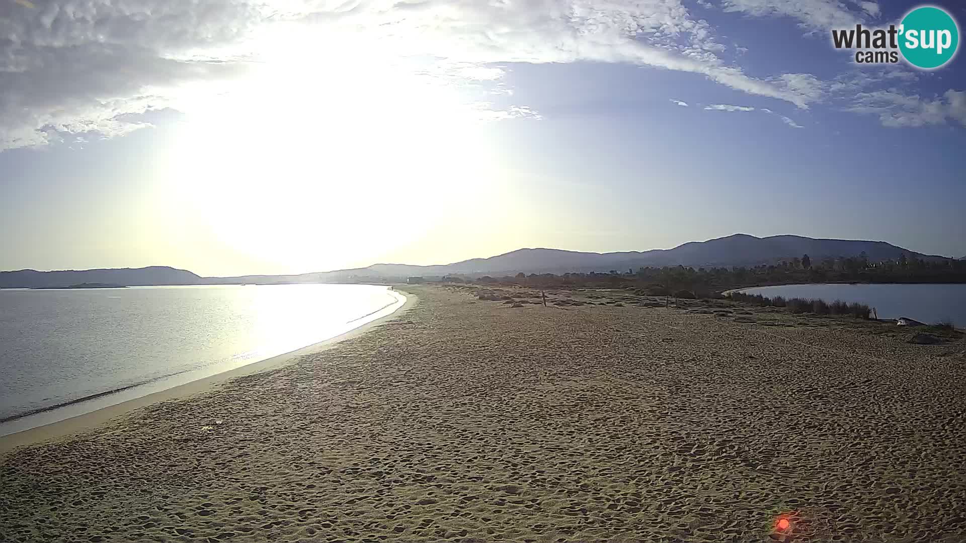 Olbia live webcam spiaggia Le Saline – Sardegna