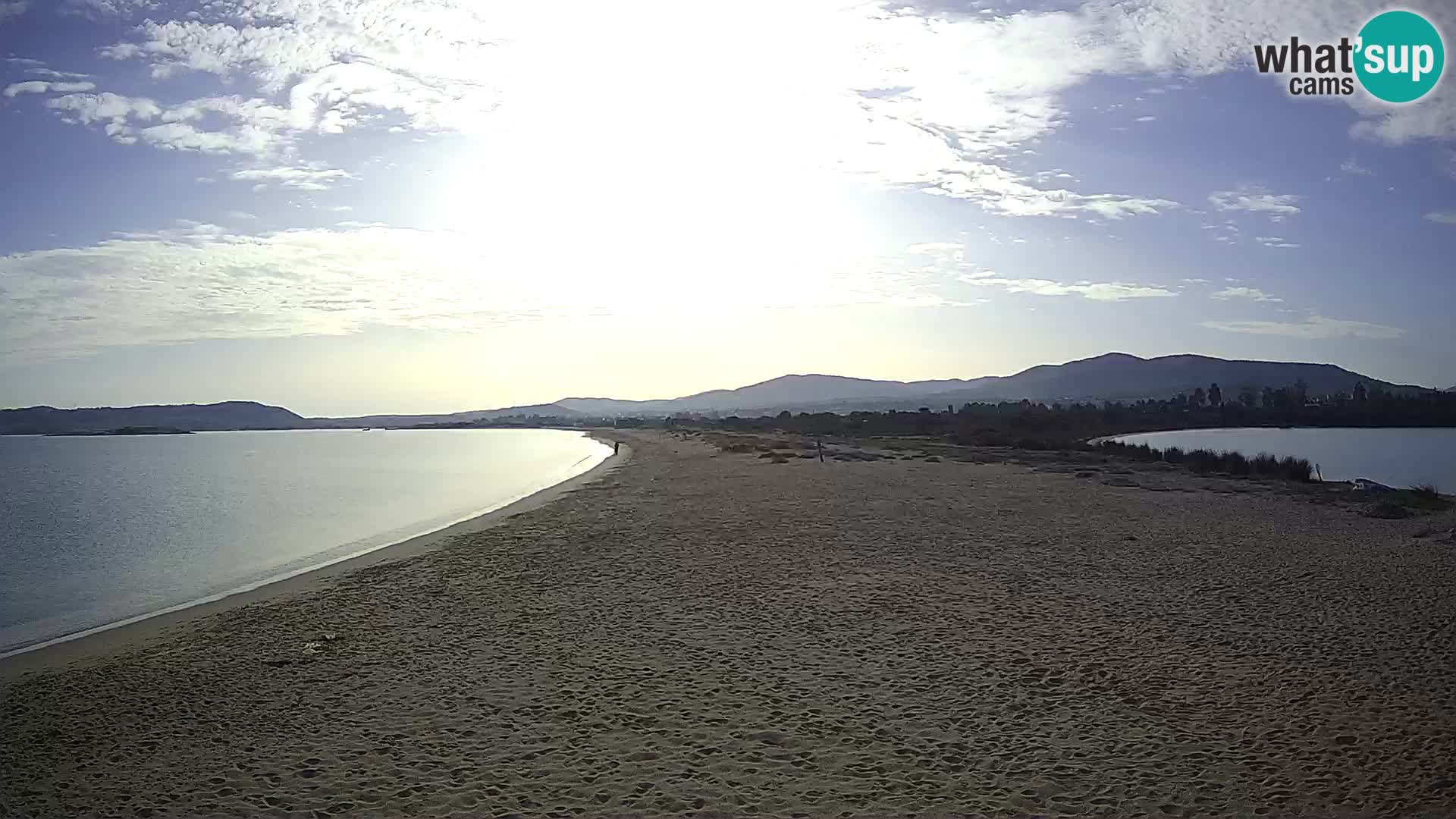 Olbia web kamera plaža Le Saline – Sardinija – Italija