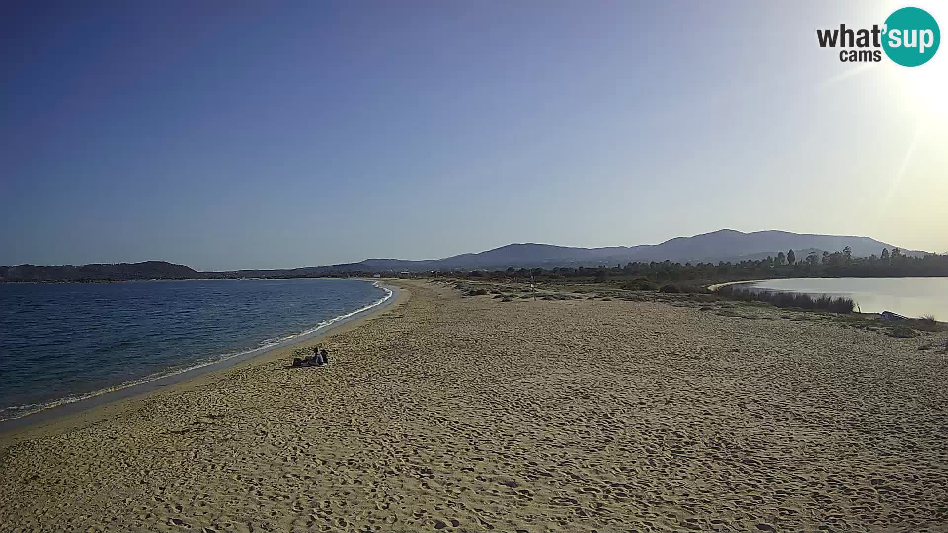 Olbia camera en vivo playa Le Saline – Cerdeña – Italia