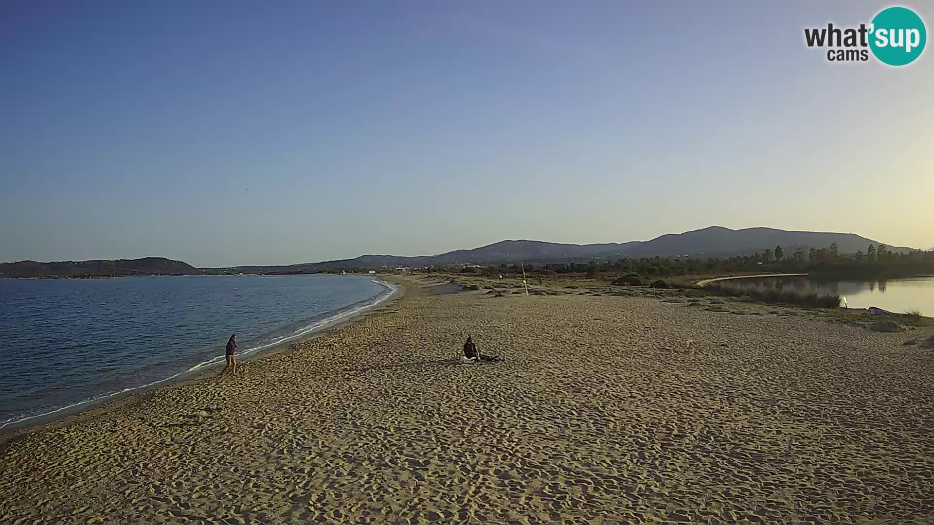 Olbia web kamera plaža Le Saline – Sardinija – Italija