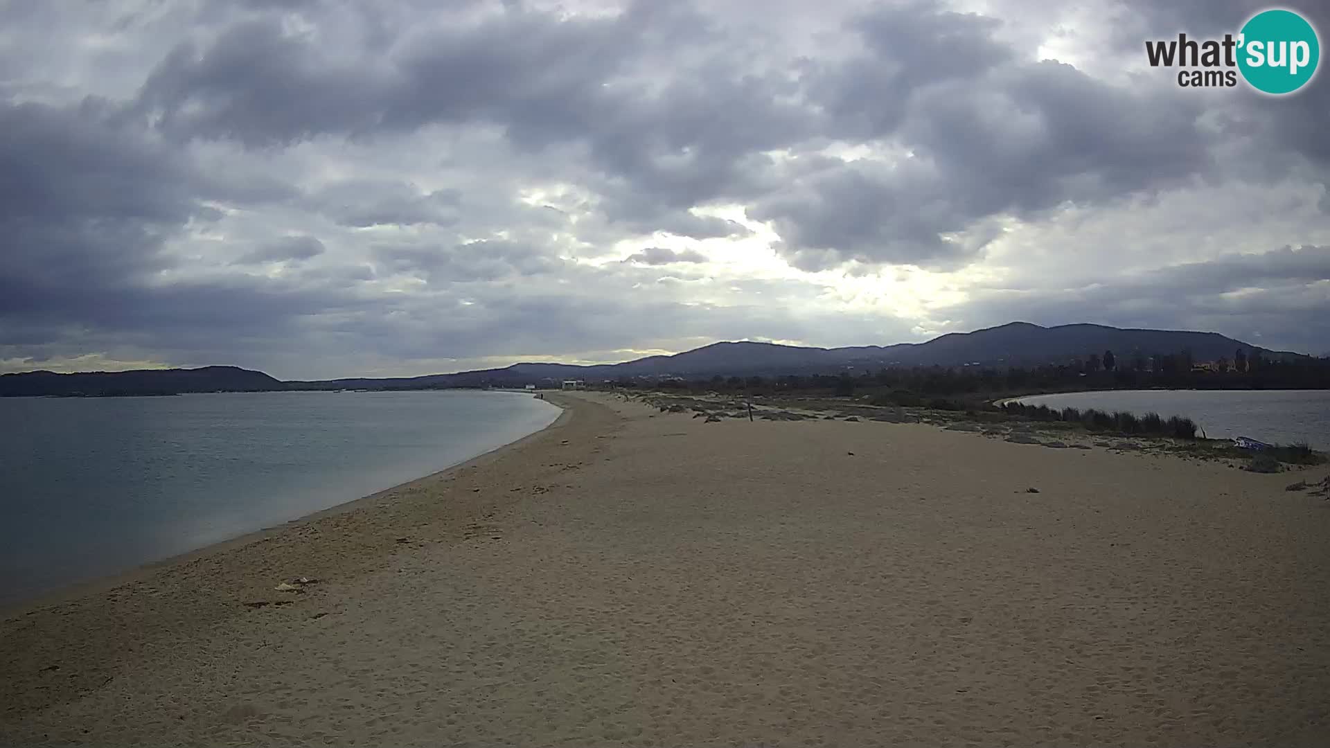 Olbia spletna kamera plaža Le Saline – Sardinija – Italija