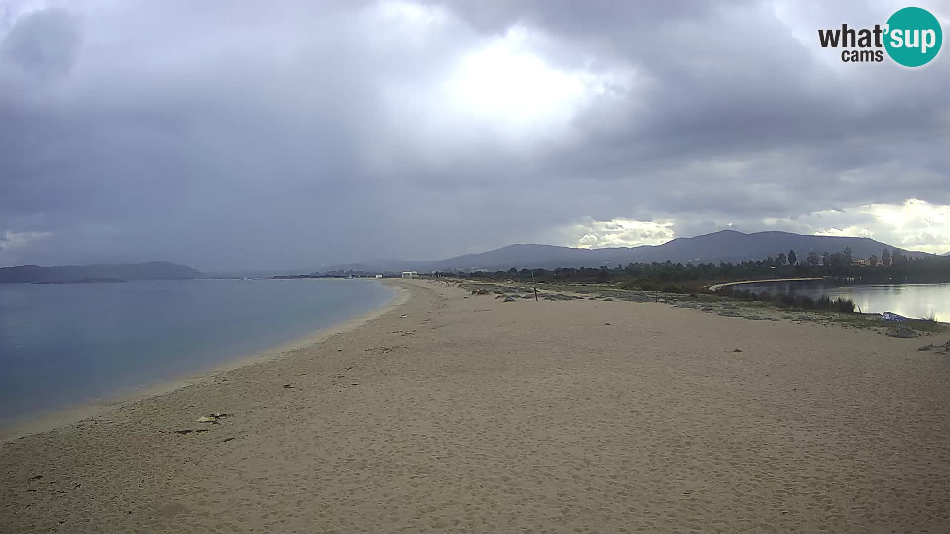 Olbia camera en vivo playa Le Saline – Cerdeña – Italia