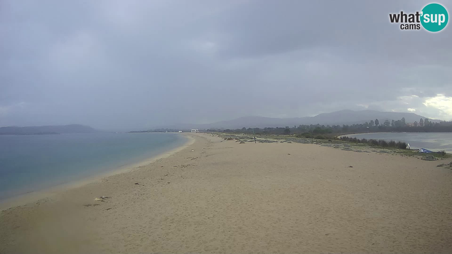 Olbia camera en vivo playa Le Saline – Cerdeña – Italia