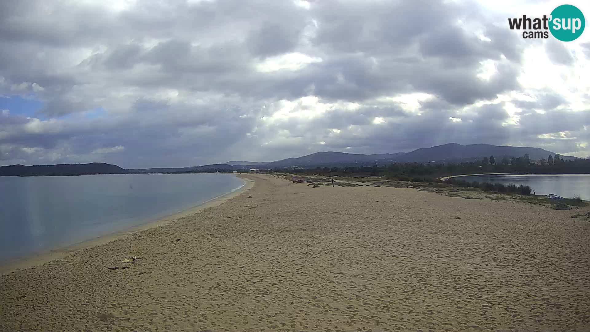 Olbia web kamera plaža Le Saline – Sardinija – Italija