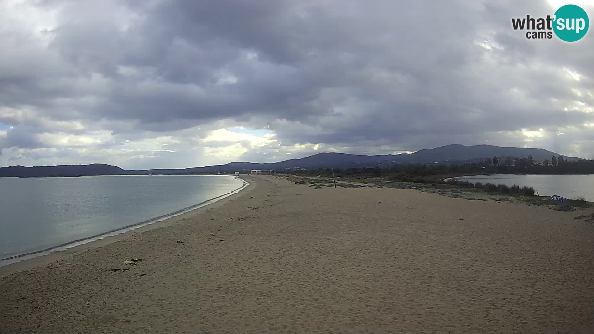 Olbia web kamera plaža Le Saline – Sardinija – Italija