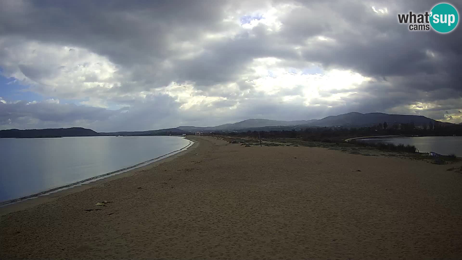 Olbia spletna kamera plaža Le Saline – Sardinija – Italija