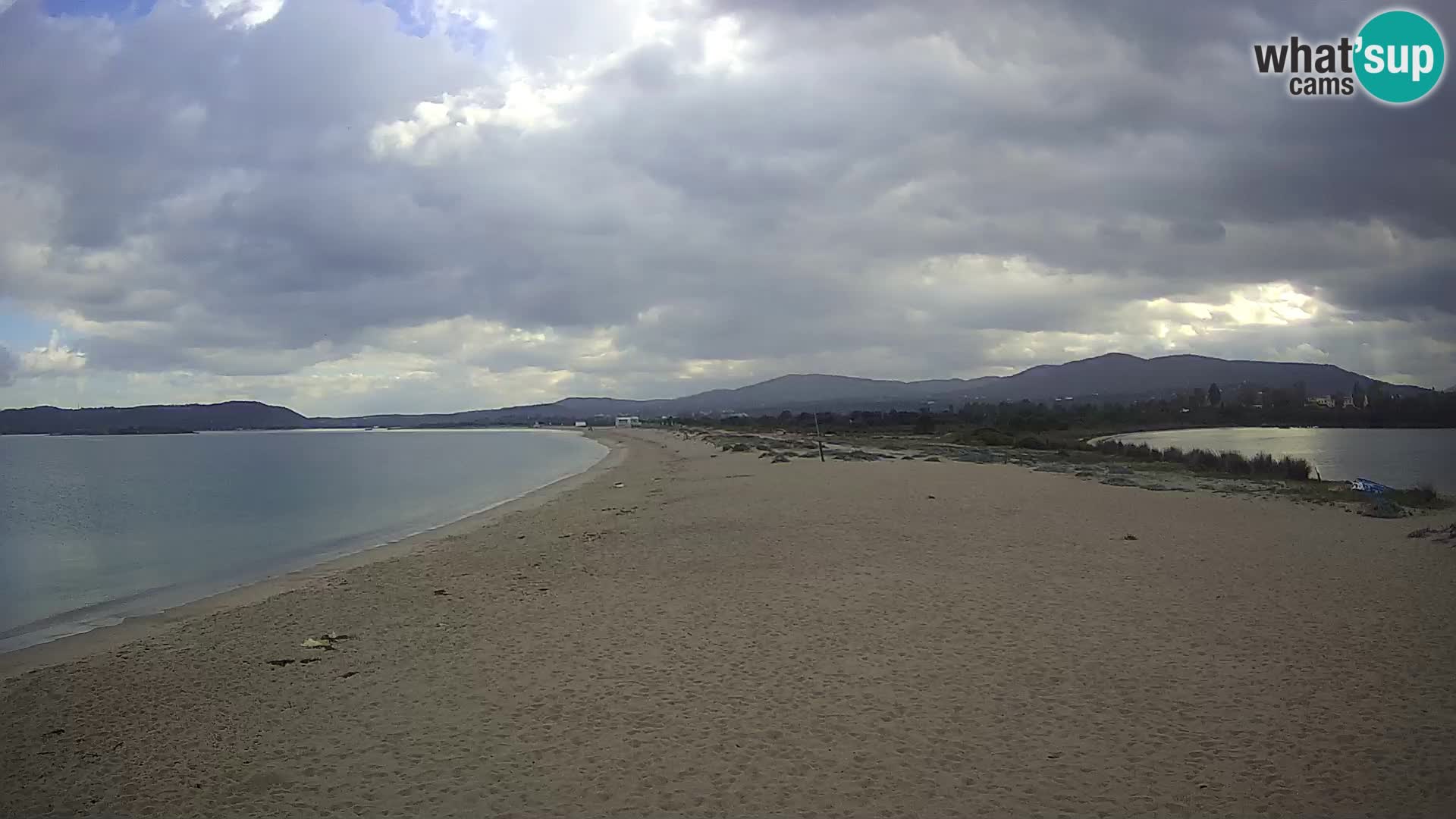 Olbia web kamera plaža Le Saline – Sardinija – Italija