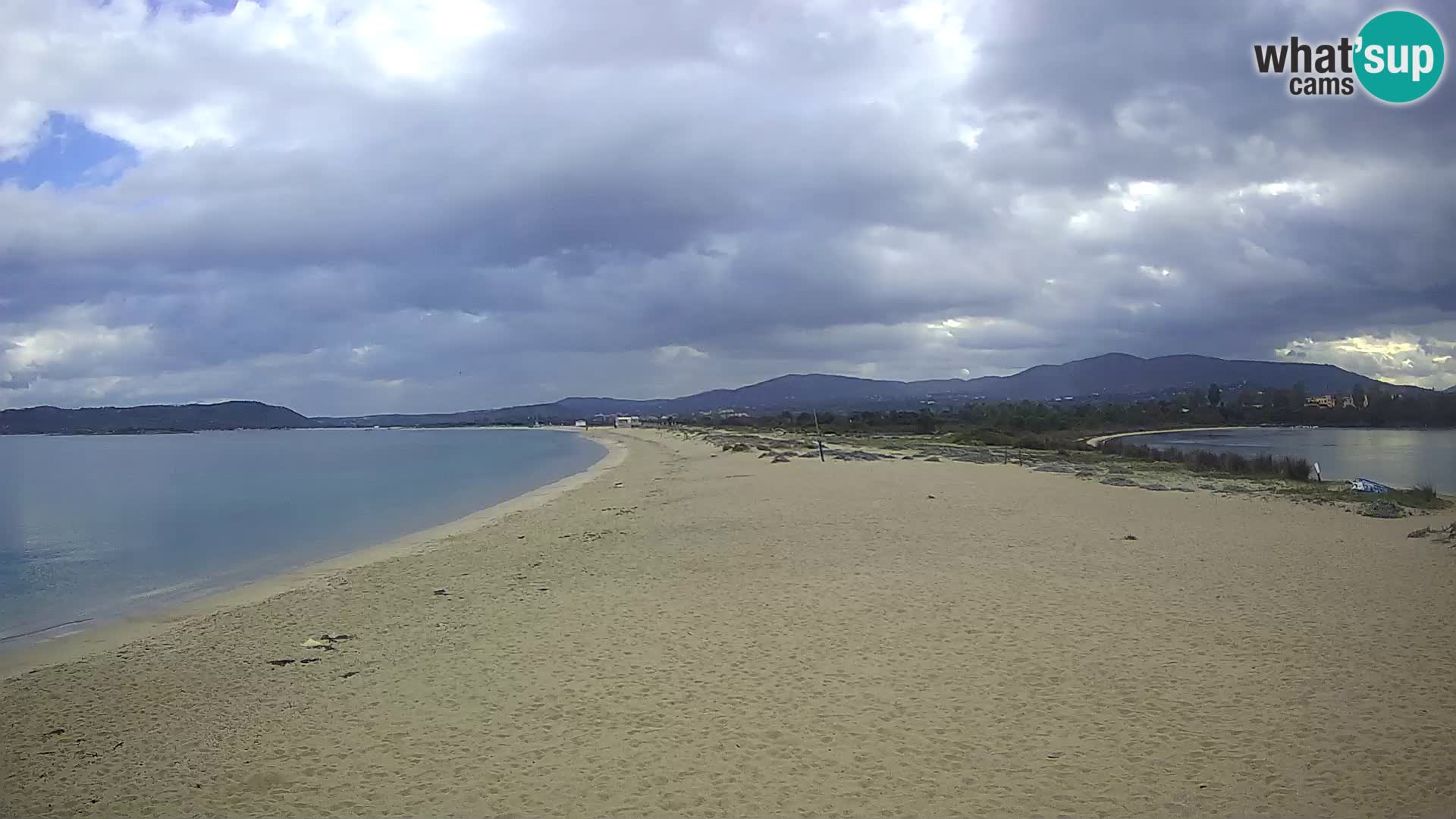 Olbia web kamera plaža Le Saline – Sardinija – Italija