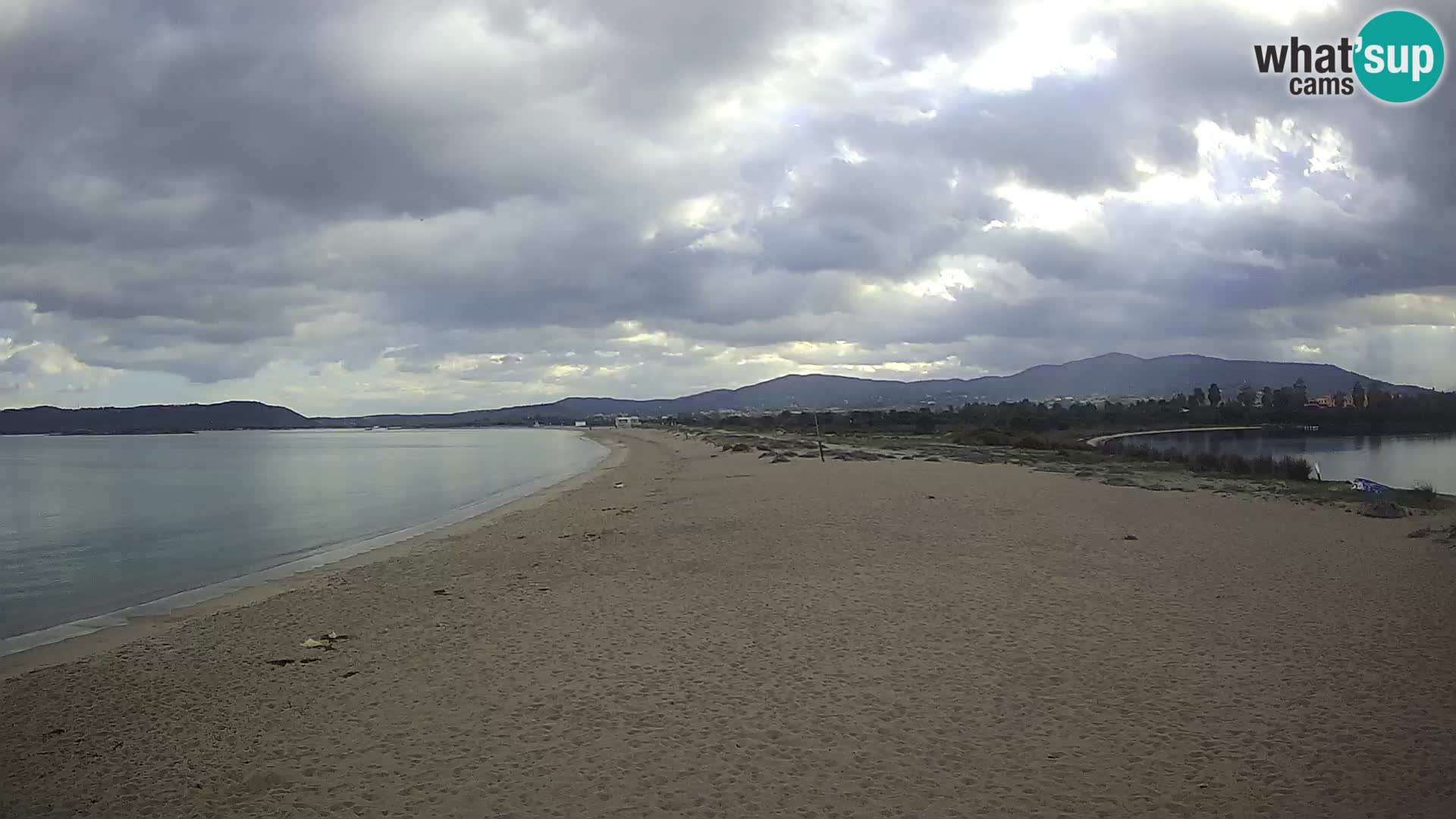 Olbia live webcam spiaggia Le Saline – Sardegna