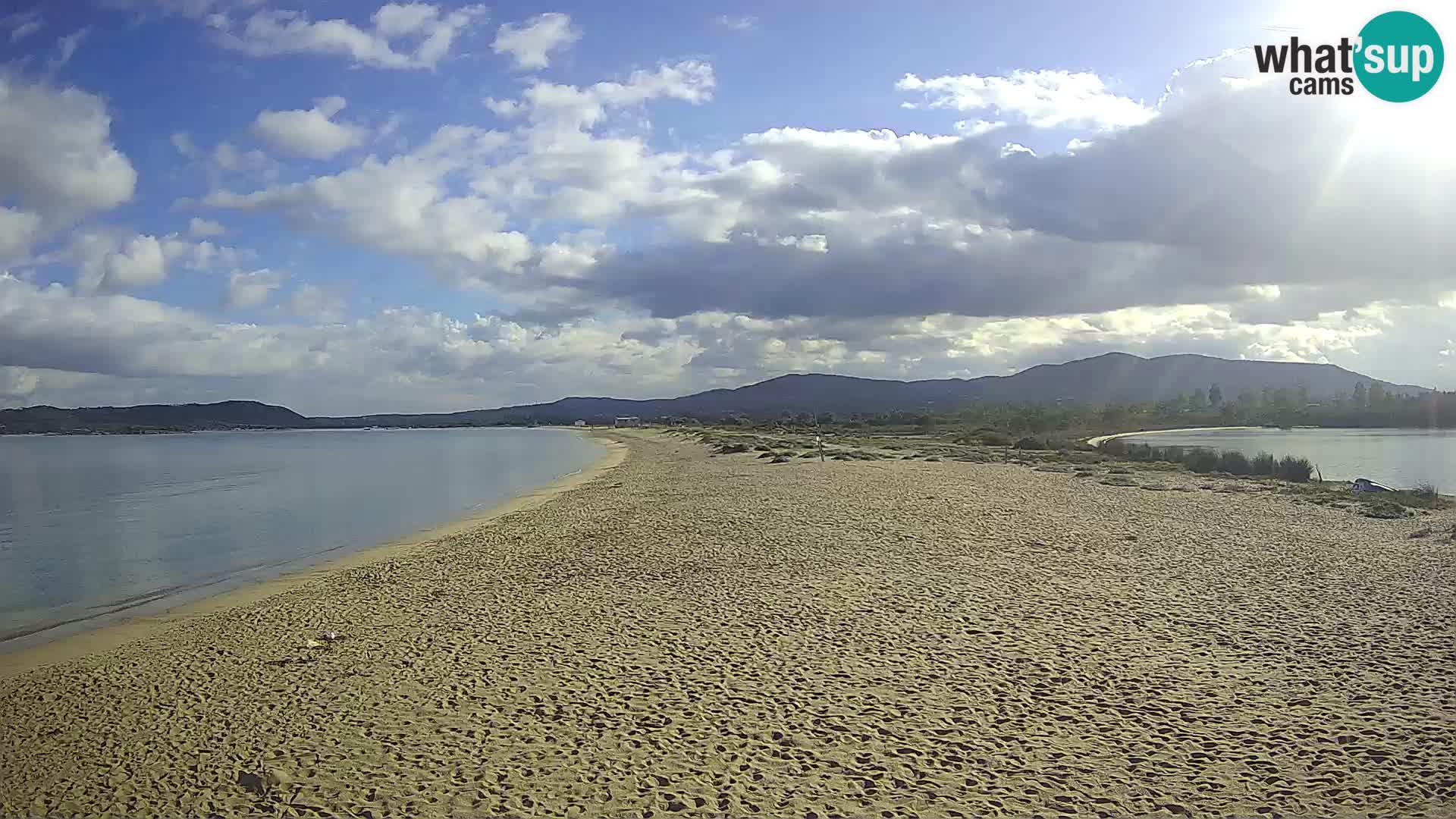 Olbia camera en vivo playa Le Saline – Cerdeña – Italia