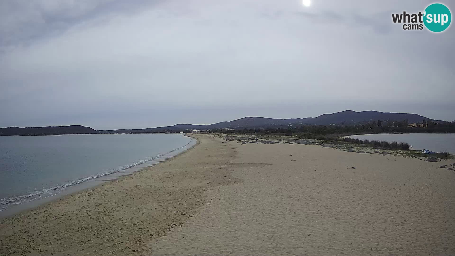 Olbia live webcam spiaggia Le Saline – Sardegna