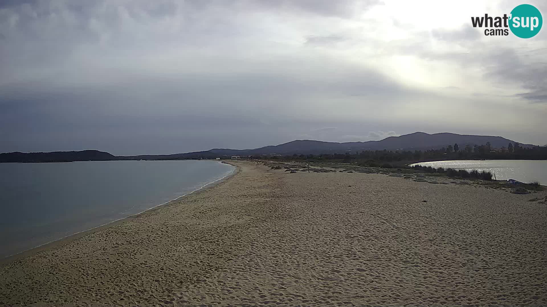 Olbia spletna kamera plaža Le Saline – Sardinija – Italija